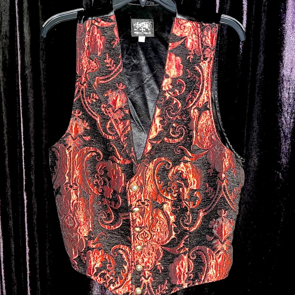 Shrine Hollywood Victorian Pirate Silk Vest
